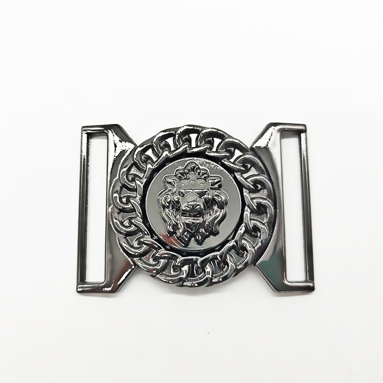 Factory Customized New Design Zinc Alloy Clothing Decoration Buckle Coat Belt Accessories 40mm Auto Release Metal Belt Buckles