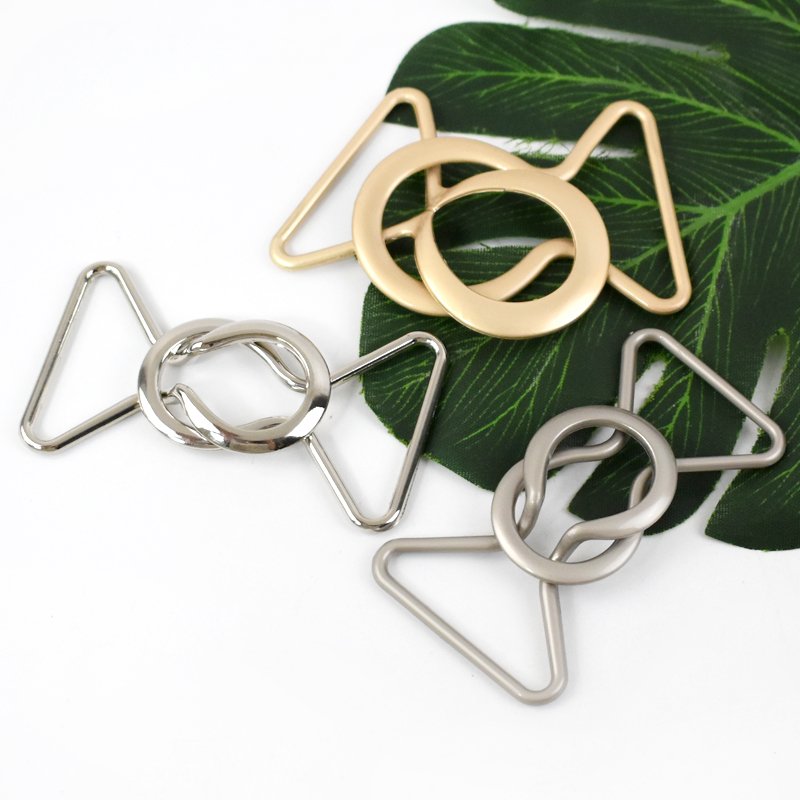Deepeel AP2213 40mm Garment Accessories Zinc Alloy Belt Connect Buckles DIY Clothing Overcoat Decorative Waistband Clasp Buckle