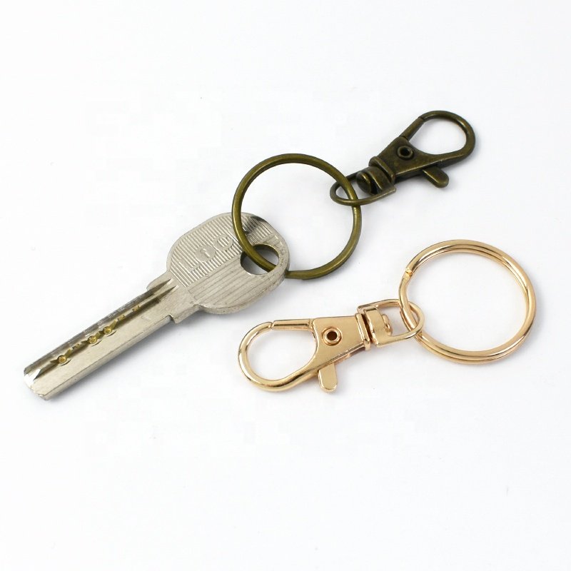 Meetee BK416 25mm DIY Handmade Keychain Pendant Lobster Clasp and Swivel Key Buckle Bag Accessories for Luggage