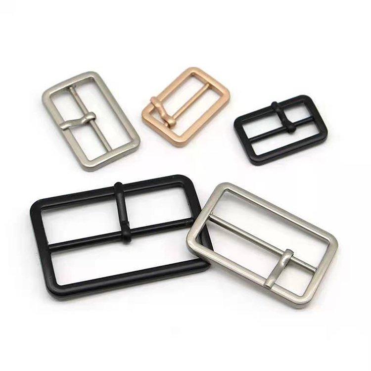 Alloy Clothing Luggage Straps Gold Roller Metal Half Men's Leisure Buckle Pin Customized Purse Dog Collars Pin Belt Buckle Clasp