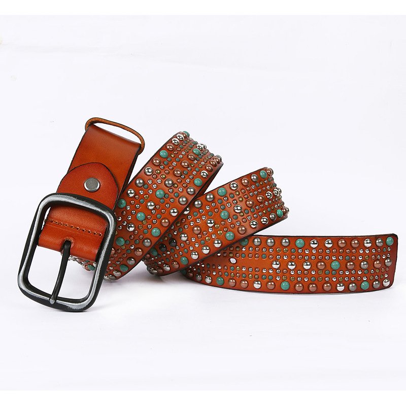 Genuine Leather Belt Luxury Belt with Fashion Leather Belts For Women