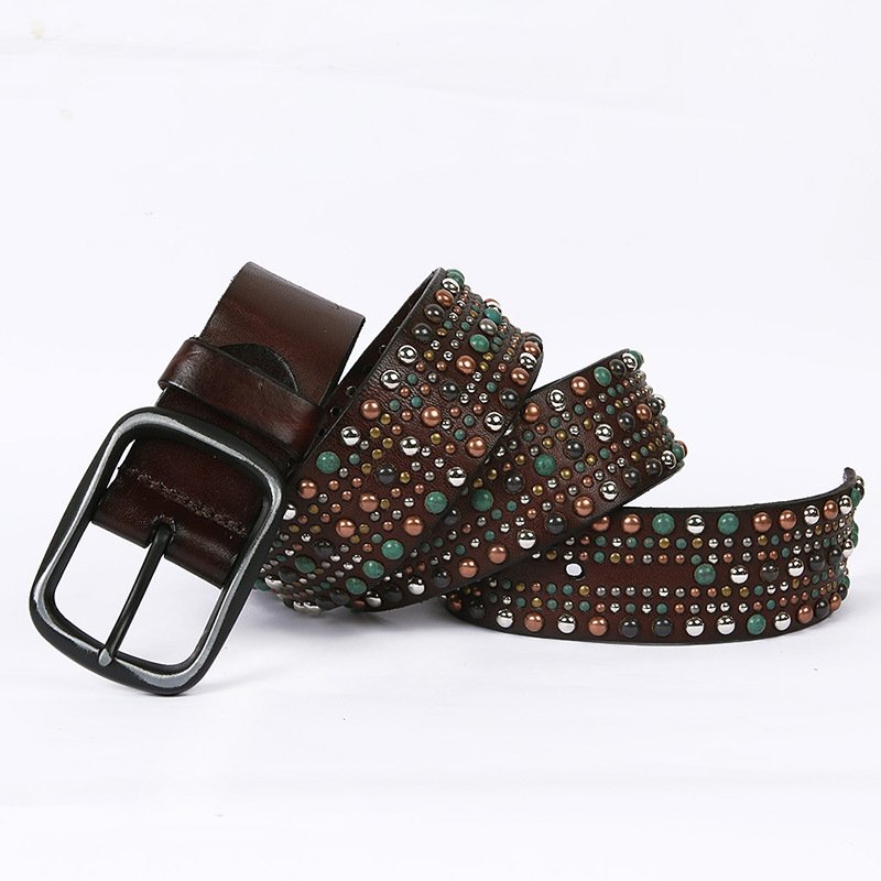 Genuine Leather Belt Luxury Belt with Fashion Leather Belts For Women