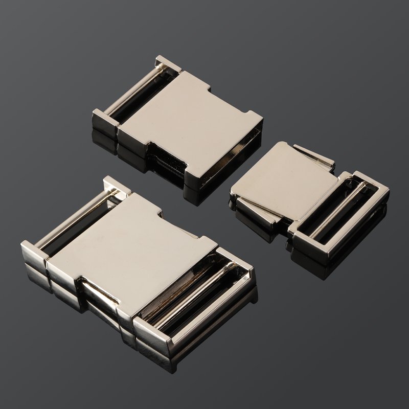 lenth: 1.93inch width: 1.14inch Hebillas De Metal Interlocking Buckles For Belts Replacement Metal Buckles