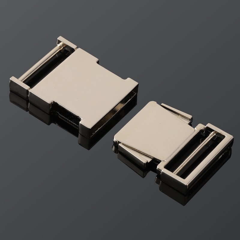 lenth: 1.93inch width: 1.14inch Hebillas De Metal Interlocking Buckles For Belts Replacement Metal Buckles