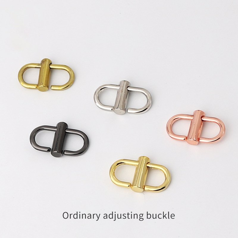 Zinc Alloy Adjusting Buckle Lock Chain Link Metal Bag Chain Regulator Luggage Hardware Accessories