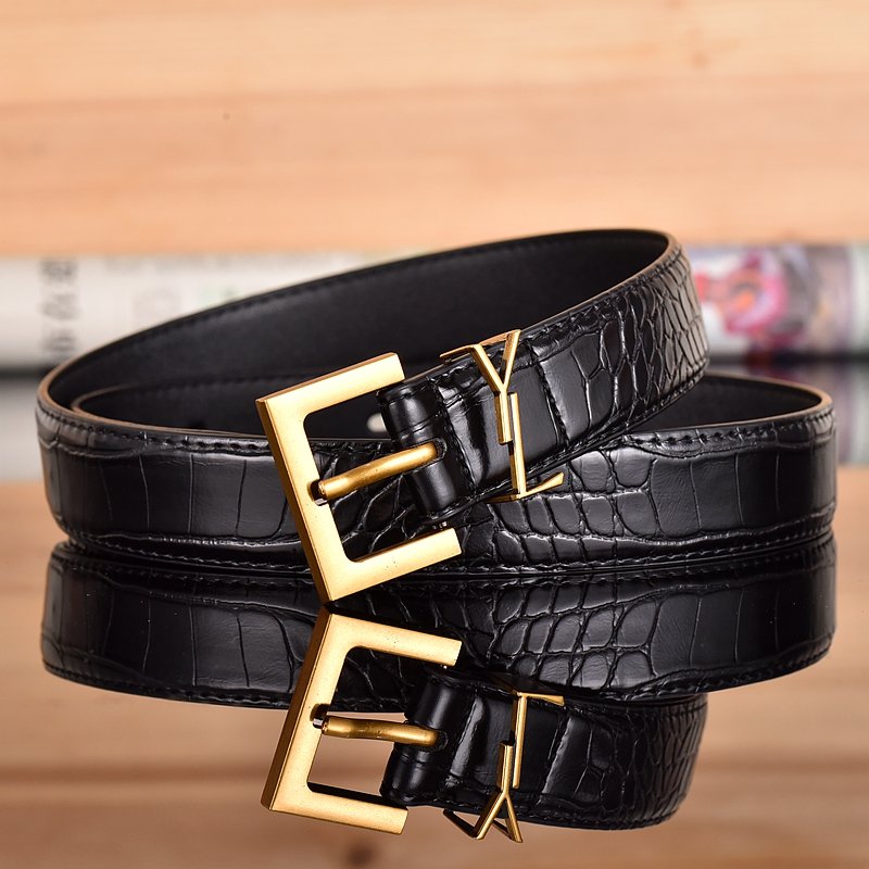 Latest designer belt custom logo letter buckle leather belt women's vintage decorated jeans wholesale