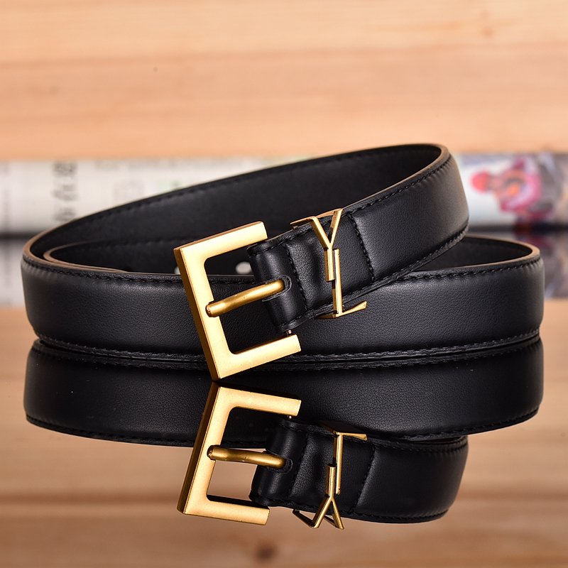 Latest designer belt custom logo letter buckle leather belt women's vintage decorated jeans wholesale