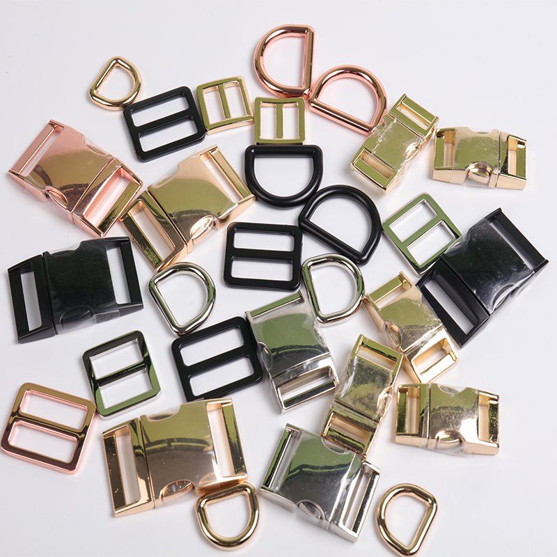Wholesale Luxury Metal Buckle Fashion Hardware Accessories Metal Release Buckle Metal