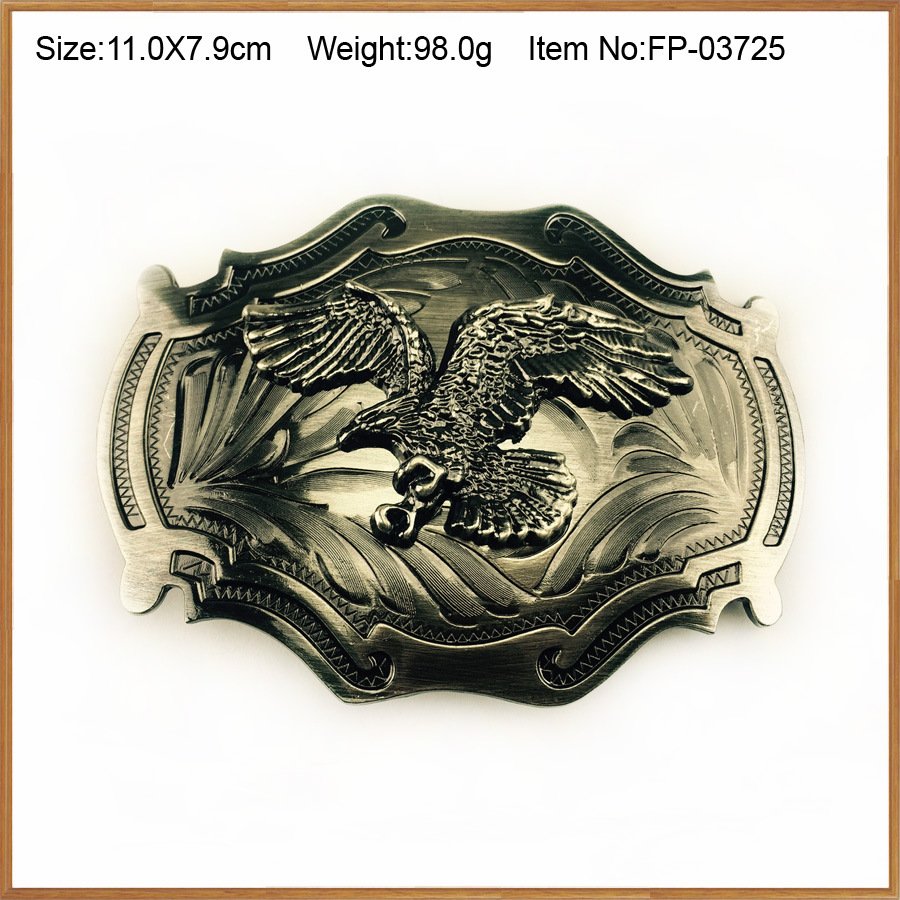Zinc Alloy eagle belt buckle03725 Retro casual belt buckle Western cowboy belt buckle