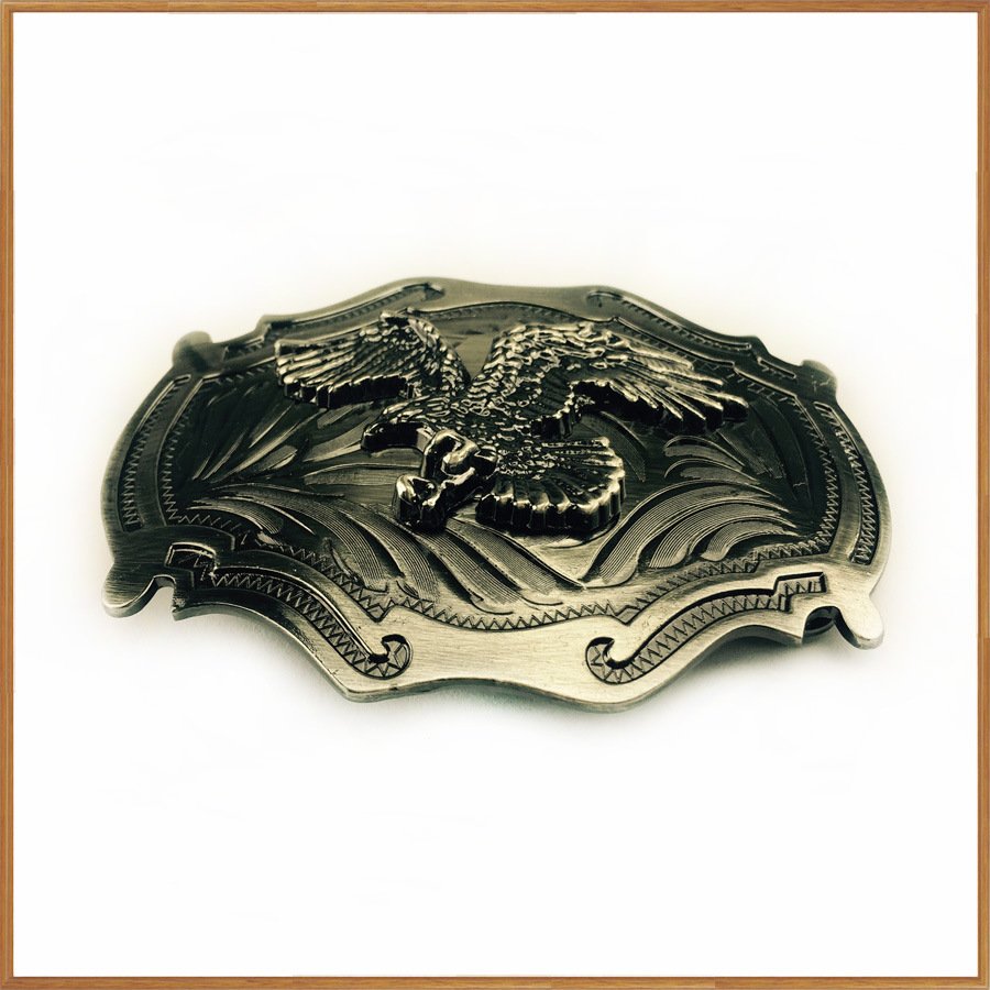 Zinc Alloy eagle belt buckle03725 Retro casual belt buckle Western cowboy belt buckle