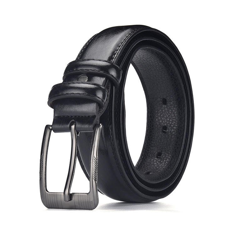 2024 Fashion Pattern Pin Buckle Business Belt Adjustable Manufacturer's Men's Waist