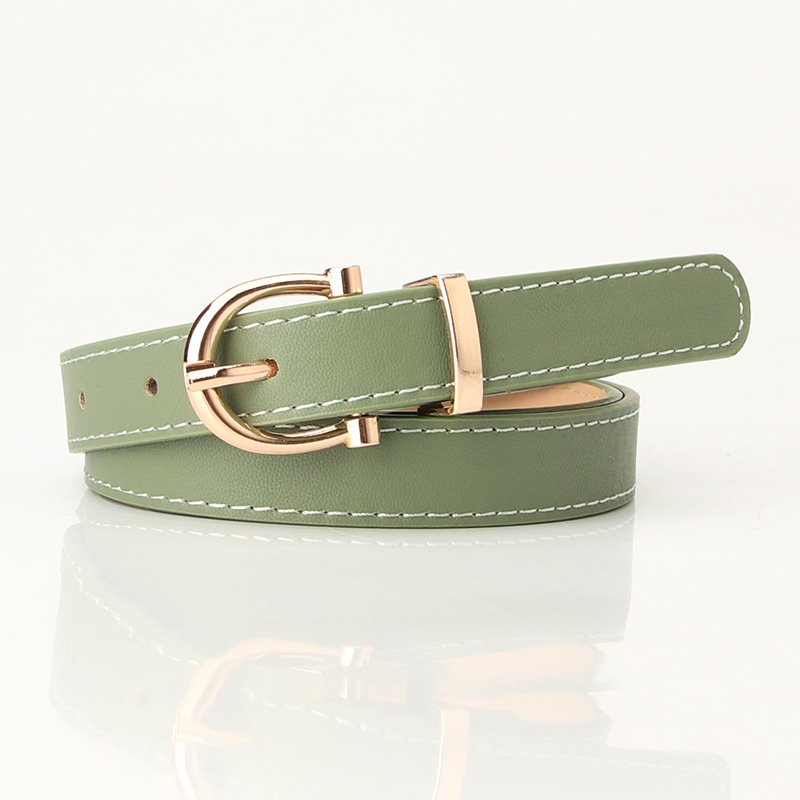 2023 High Quality New Style Lady's Belt Buckle Wear-resistant Metal Single Needle Belt Buckle
