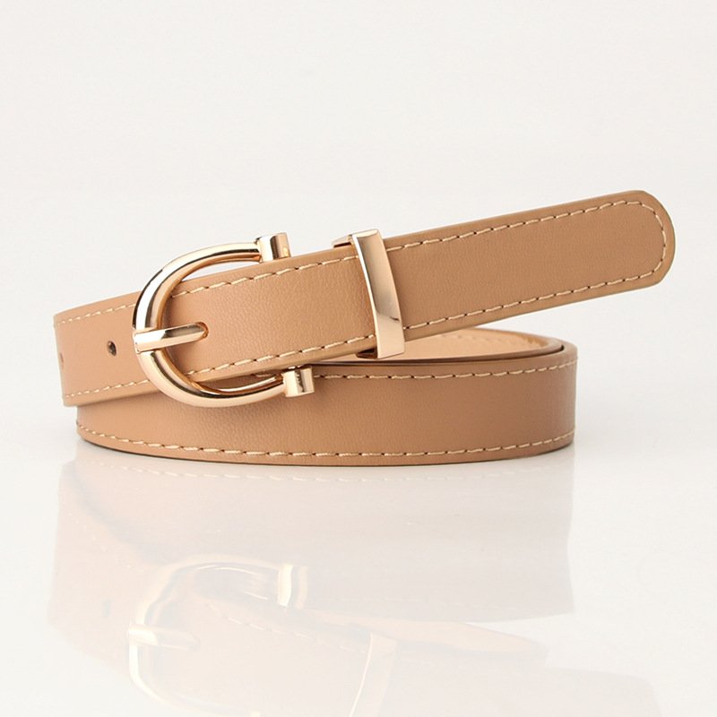2023 High Quality New Style Lady's Belt Buckle Wear-resistant Metal Single Needle Belt Buckle