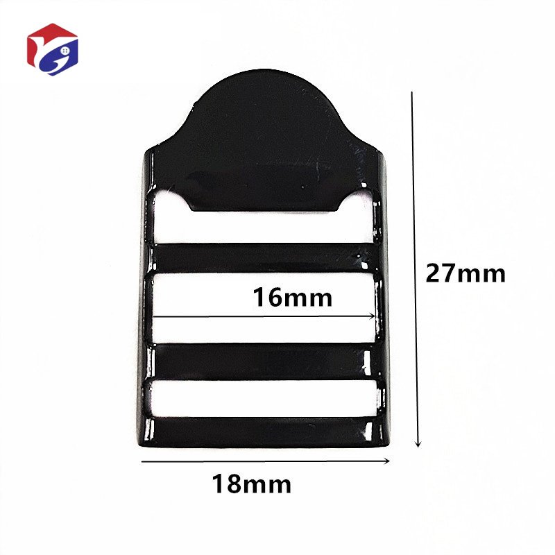 Cheaper 25mm Inner Metal Adjustable Buckles For Luggage Bag Ladder Lock Slider Adjustable Webbing Strap Release Buckles Gunmetal