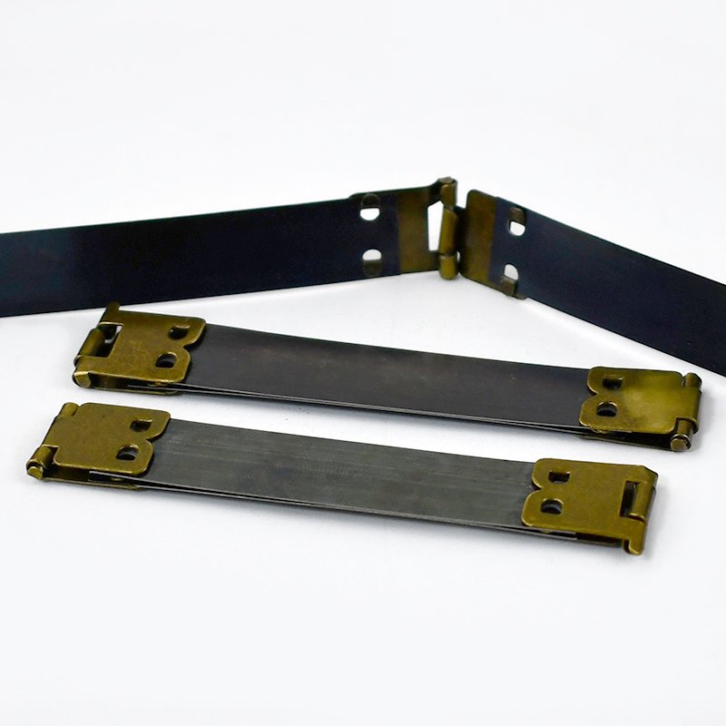 Meetee BF010 20cm Handmade Sewing Accessories Internal Alloy Frame Clasp Lock Handbag Wallet Bag Handle DIY Buckle Purse Frame