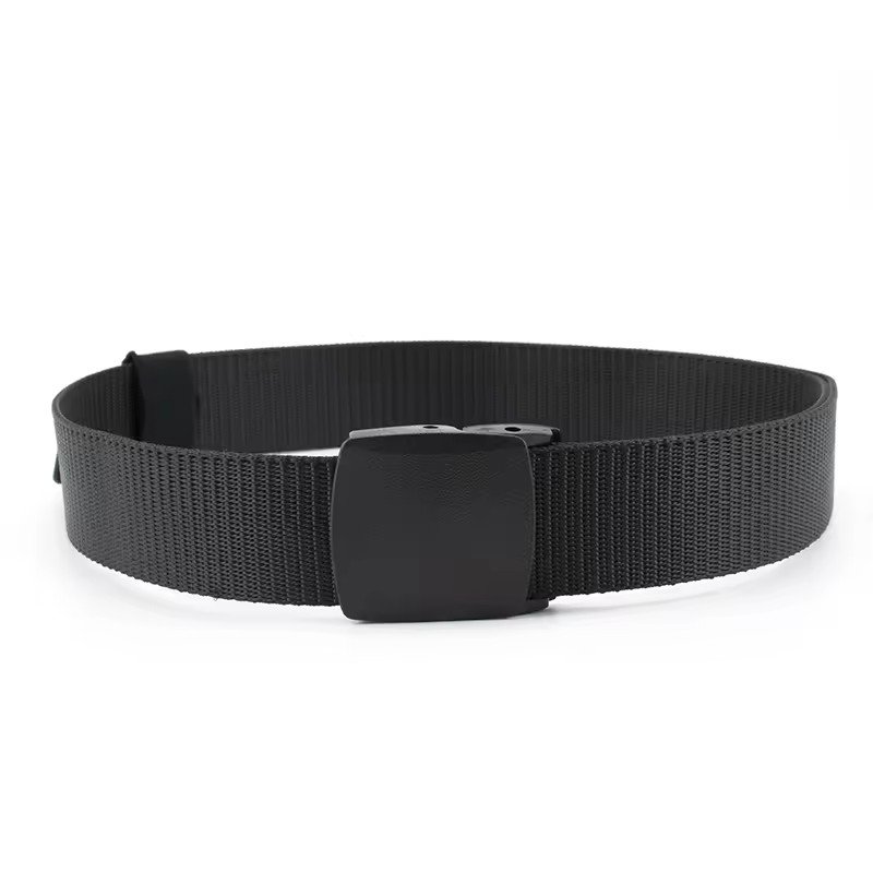 Custom High Quality Strap Automatic Buckle Nylon Belt Male Tactical Waist Belt Men Canvas Fabric Belts