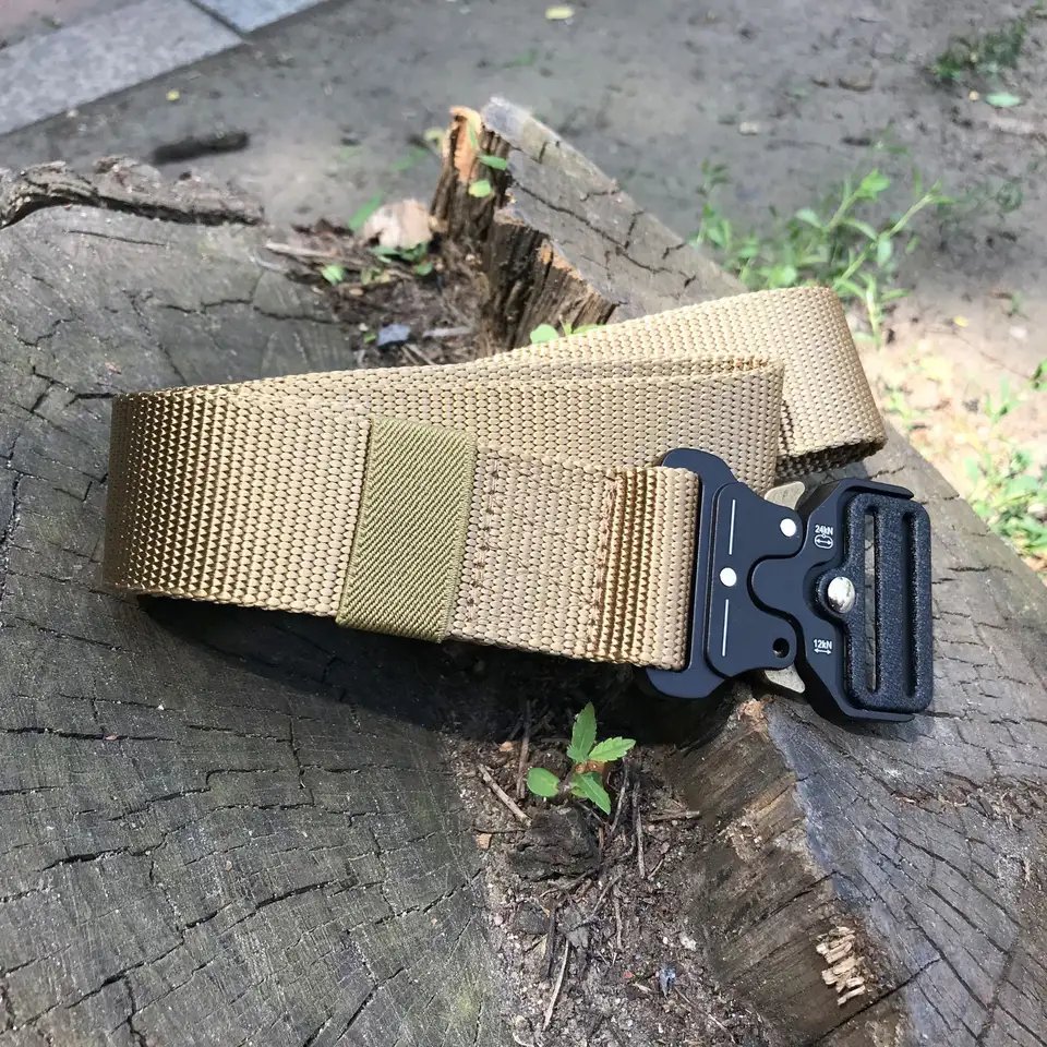 Wholesale Alloy Buckle Belt Outdoor Functional Training PP Belt 3.8cm Tactical Belt