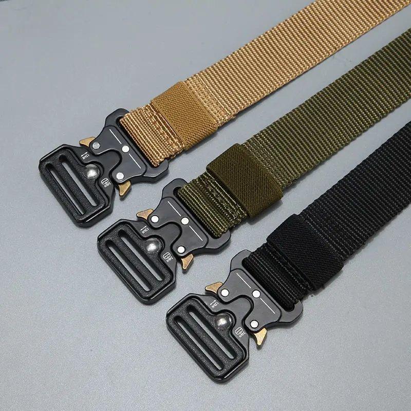 Wholesale Alloy Buckle Belt Outdoor Functional Training PP Belt 3.8cm Tactical Belt