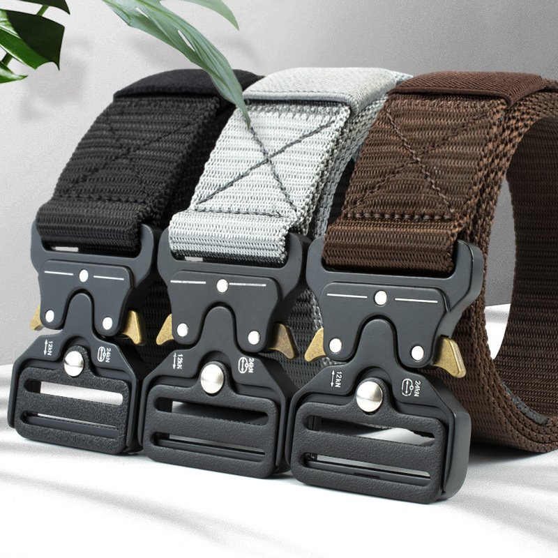 Wholesale Alloy Buckle Belt Outdoor Functional Training PP Belt 3.8cm Tactical Belt