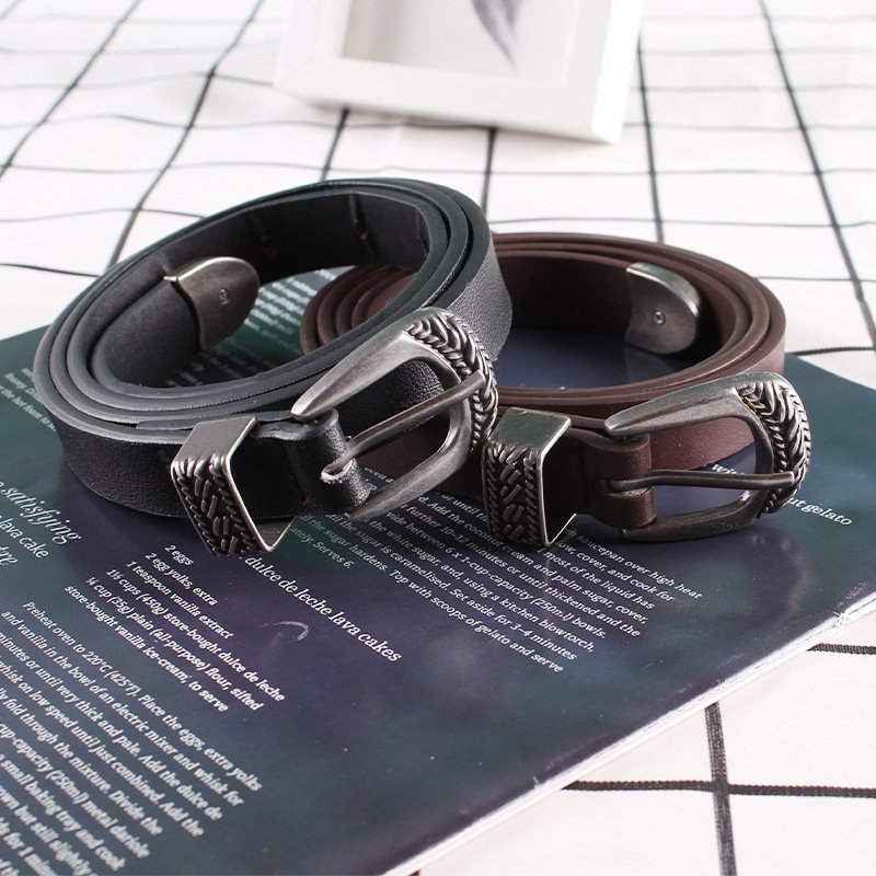 Fashion Exquisite Snake Alloy Buckle PU Leather Korean Style Luxury Women Ladies Decoration Belt