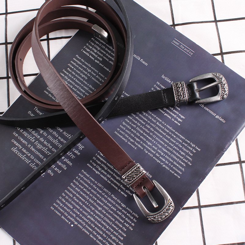 Fashion Exquisite Snake Alloy Buckle PU Leather Korean Style Luxury Women Ladies Decoration Belt