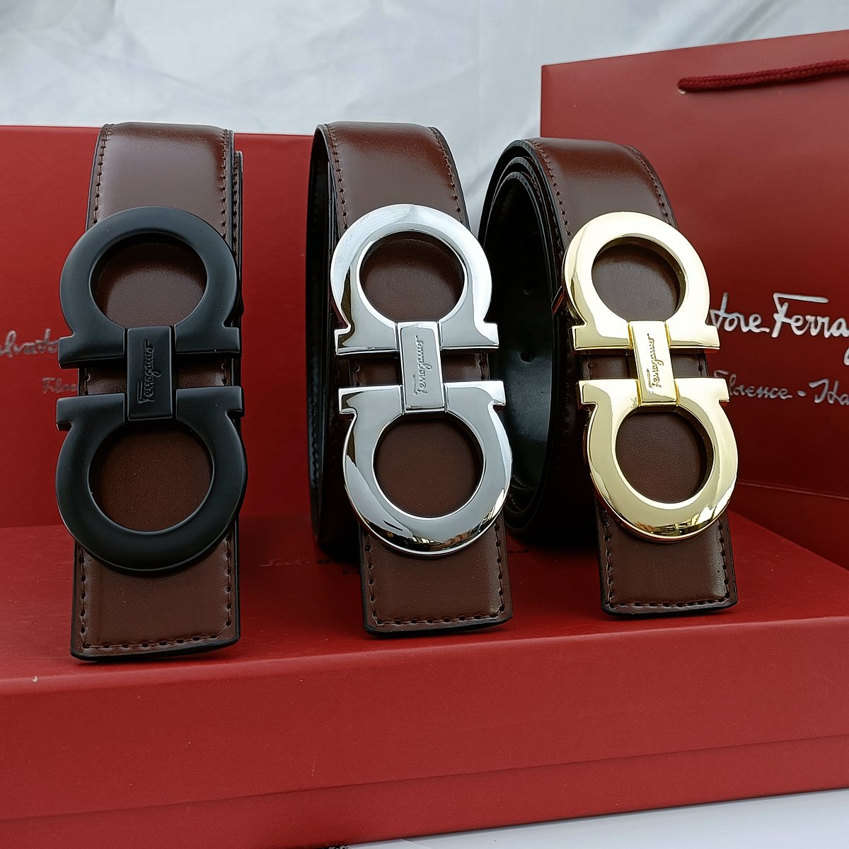 Men's Black Diamond buckle luxury belt Italian leather designer belt Fashion accessories sublimate men's belt