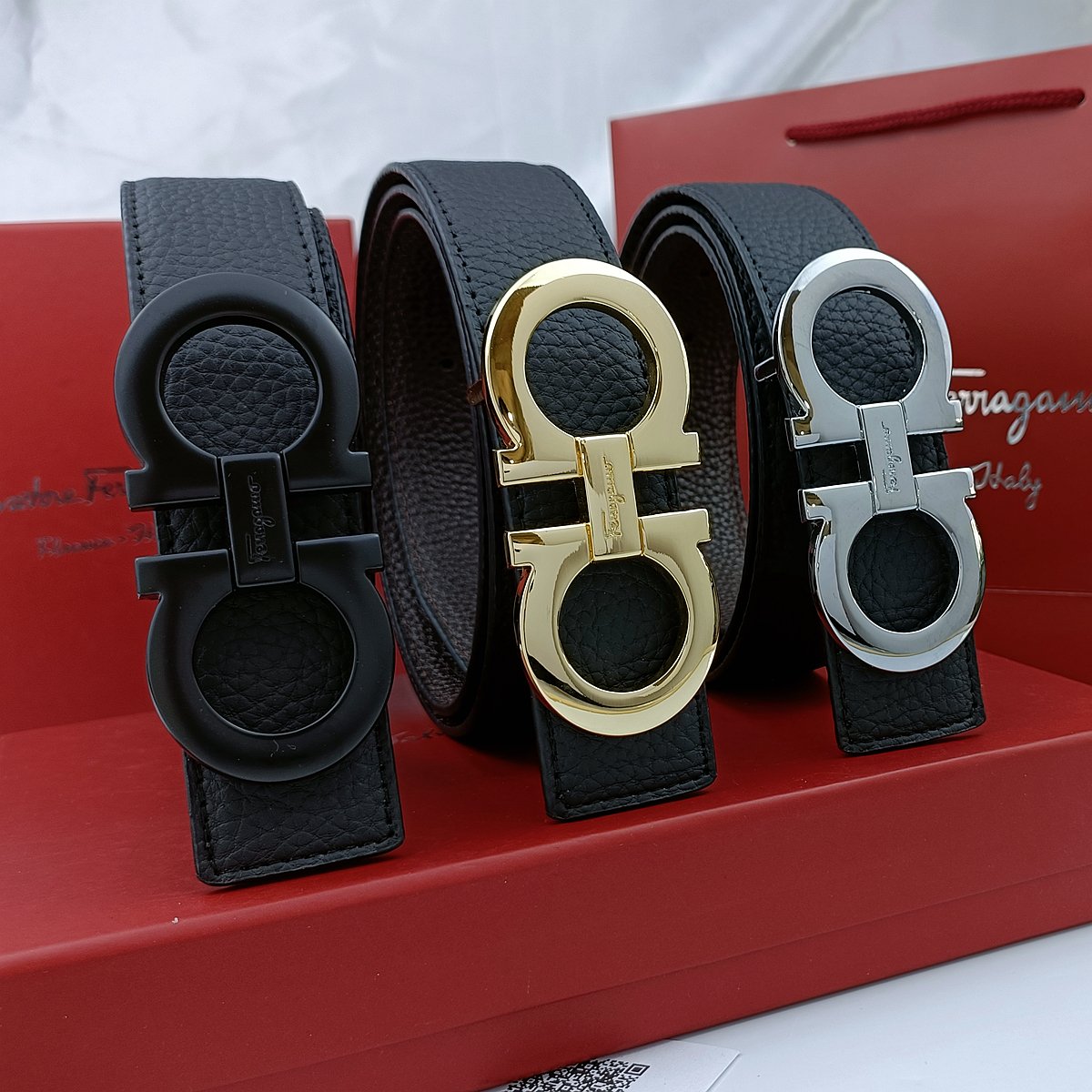 Men's Black Diamond buckle luxury belt Italian leather designer belt Fashion accessories sublimate men's belt