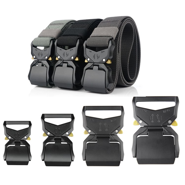 Turun patented Aluminum alloy 50mm safety belt buckle 2inch backpacks release metal buckle mens metal belt buckles