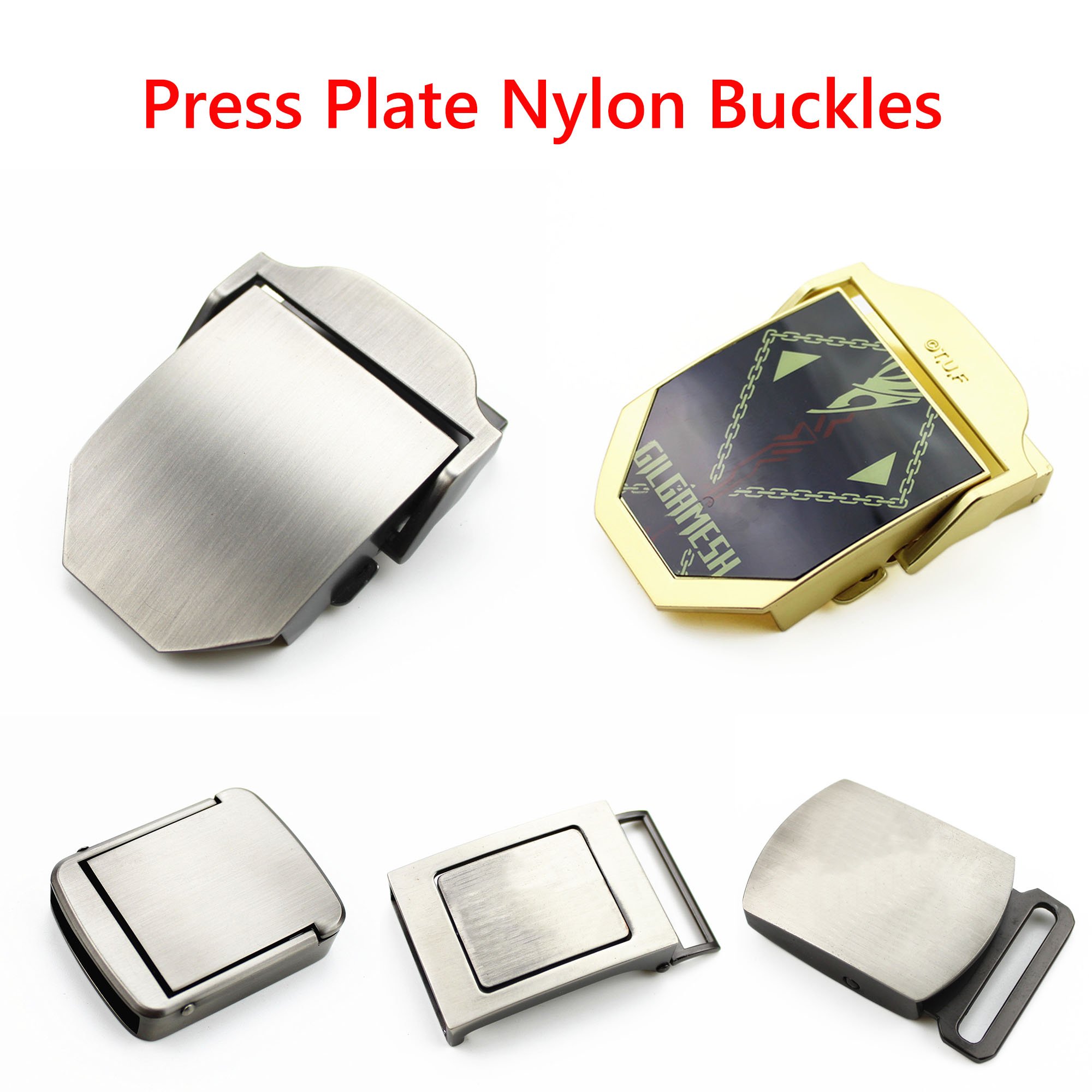 Web Outdoor Adjustable Quick Release Tactical Buckle roller canvas design logo belt buckle for men