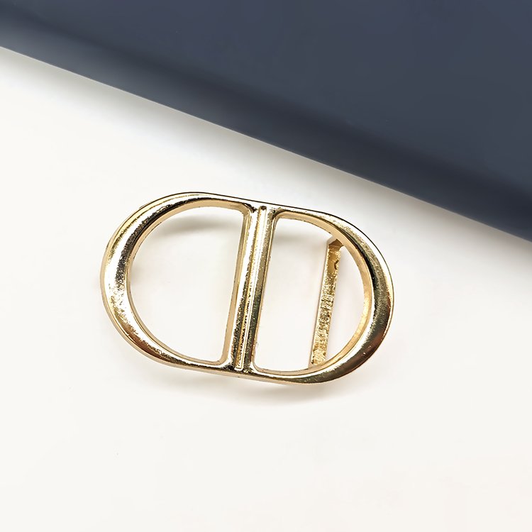 Wholesale Women Clothes Accessories Durable Plastic Belt Buckles High Quality Ring Shape Decorative Buckle For Leather Belt