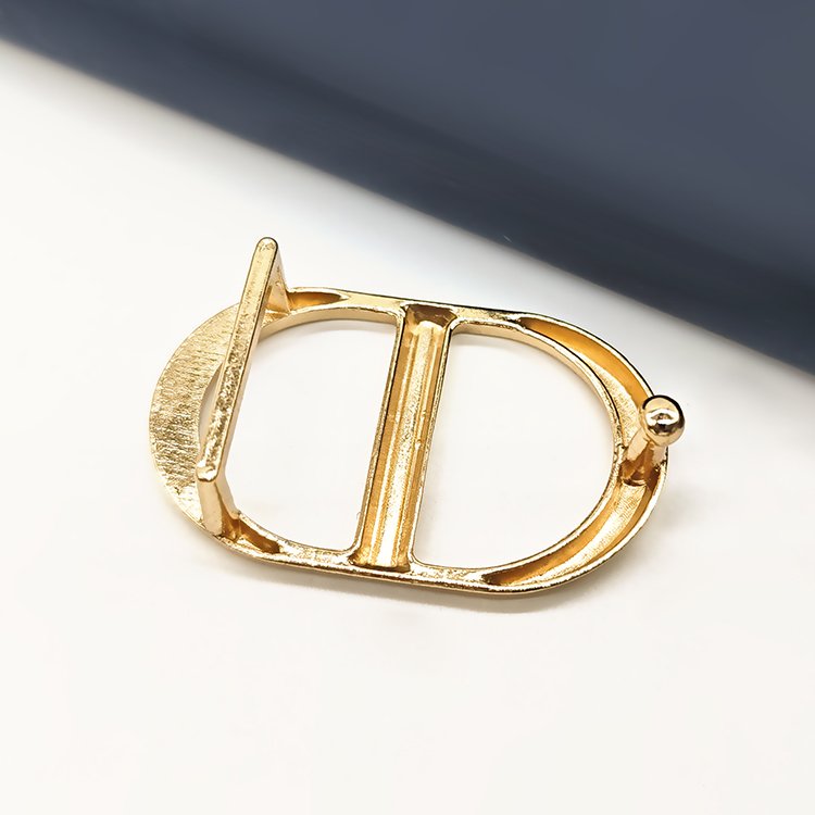 Wholesale Women Clothes Accessories Durable Plastic Belt Buckles High Quality Ring Shape Decorative Buckle For Leather Belt