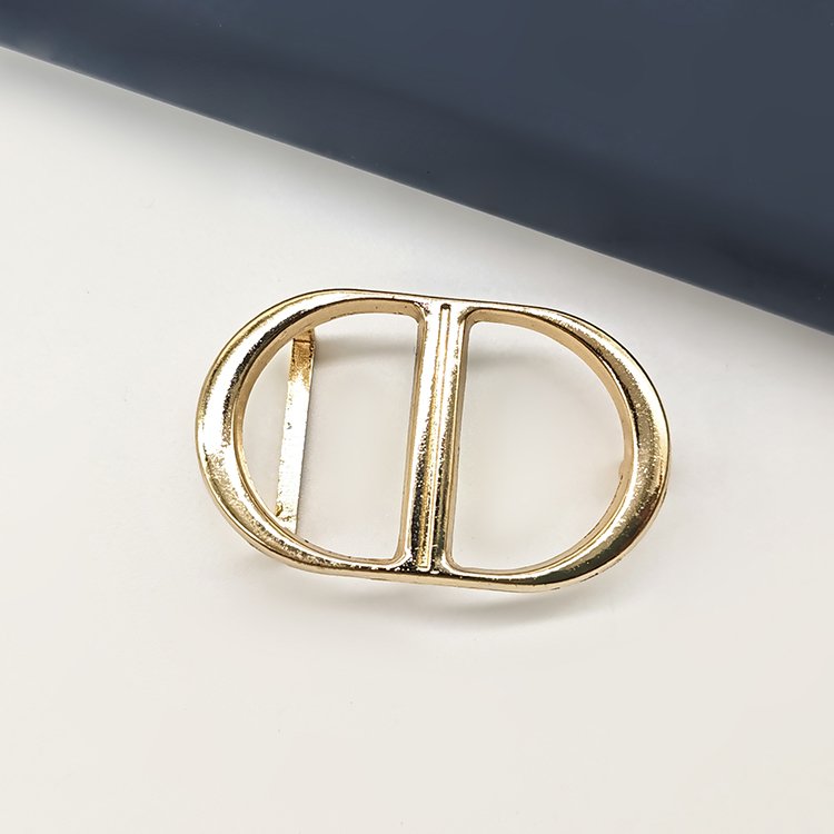 Wholesale Women Clothes Accessories Durable Plastic Belt Buckles High Quality Ring Shape Decorative Buckle For Leather Belt