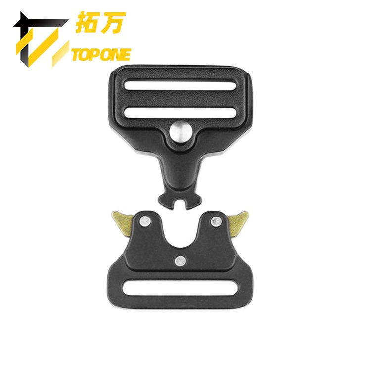 Automatic Quick Release Metal Shoes Buckle 38mm Zinc Alloy Tactical Buckle