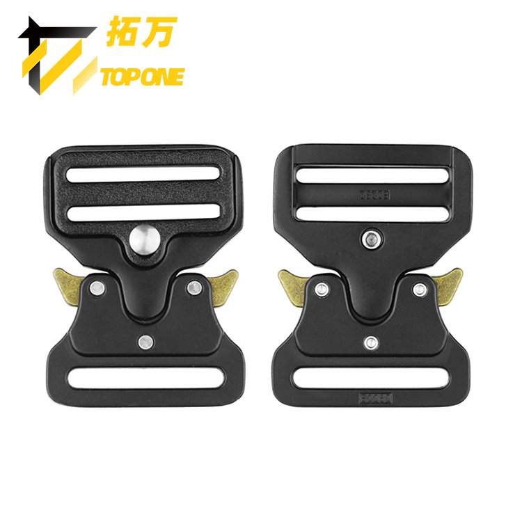 Automatic Quick Release Metal Shoes Buckle 38mm Zinc Alloy Tactical Buckle