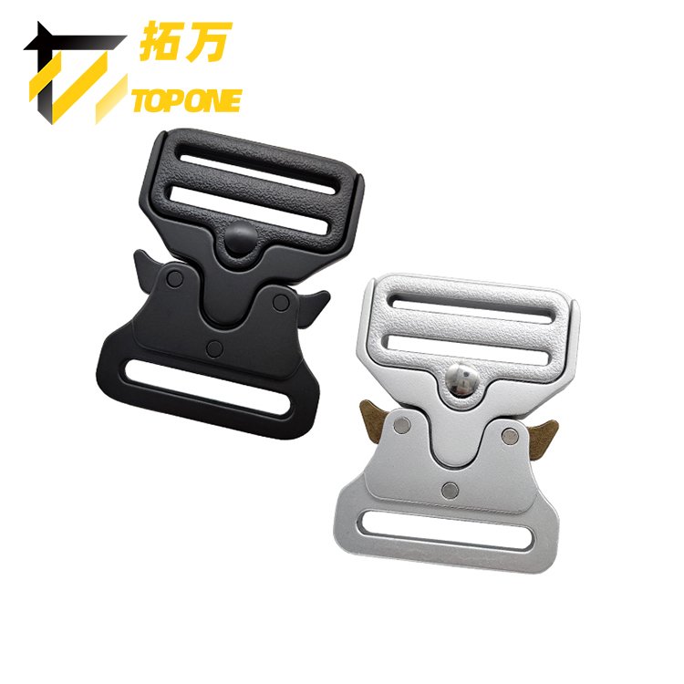 Automatic Quick Release Metal Shoes Buckle 38mm Zinc Alloy Tactical Buckle