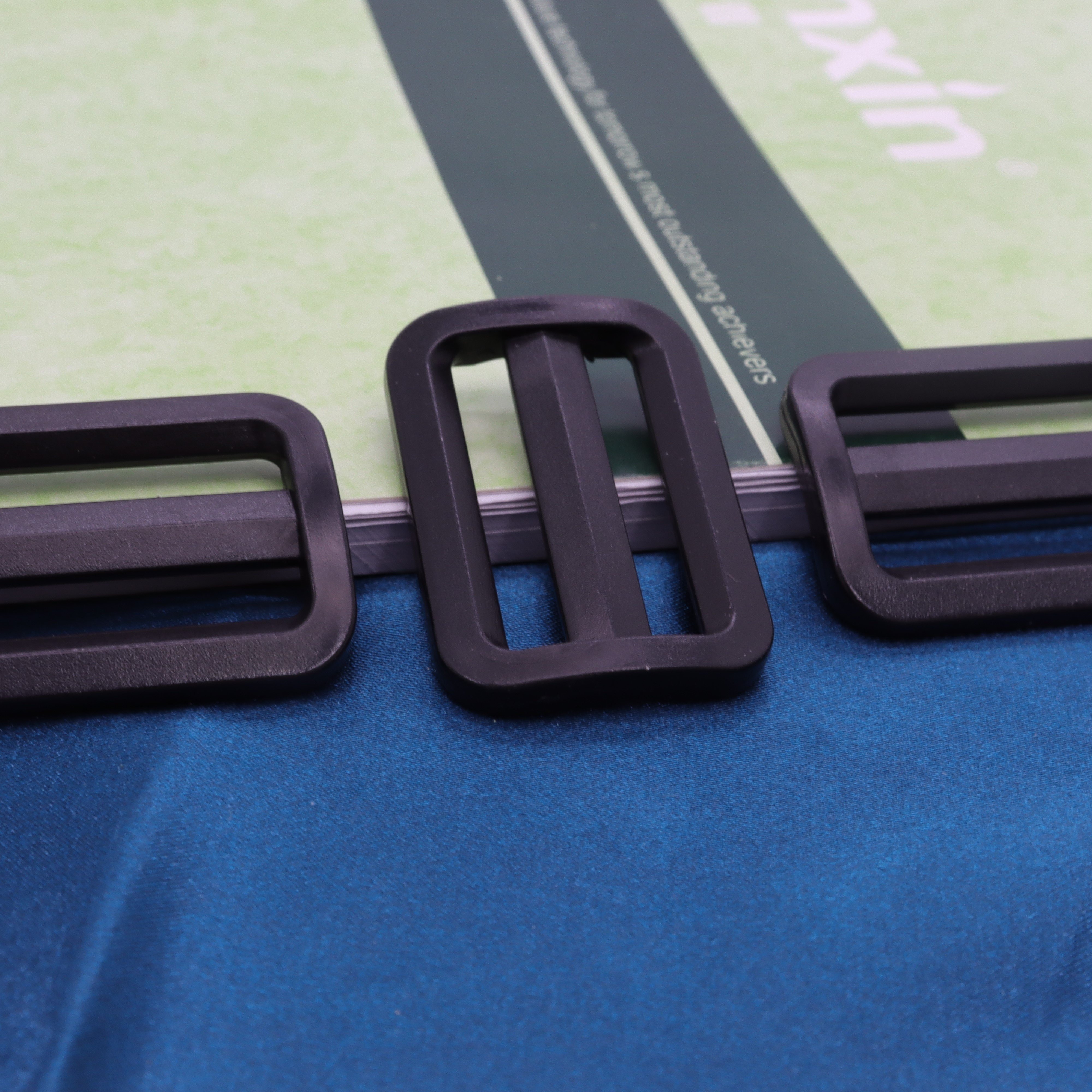 Plastic Tri Glides Slide Rectangle Square Adjuster Buckle For Craft Bag