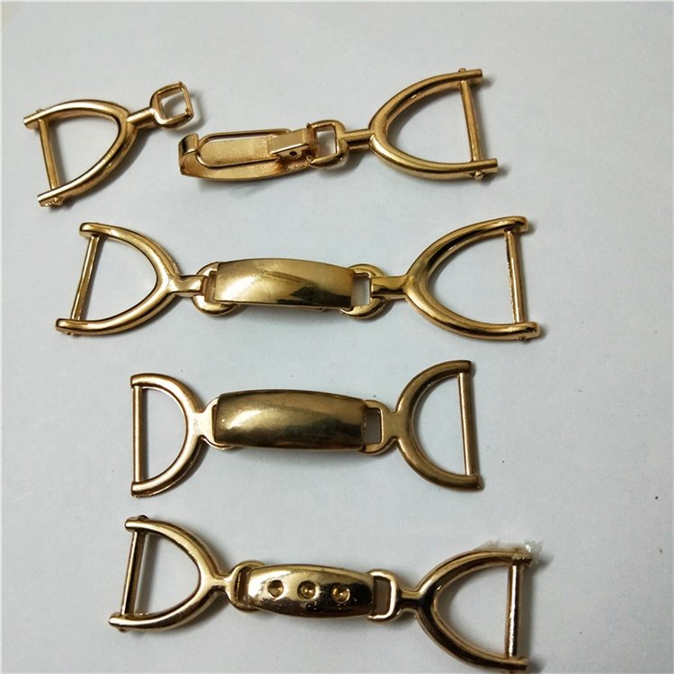 Openable spring metal diamond Decorative buckle for Women's garment belt luggage handbags Hold pillow shoes