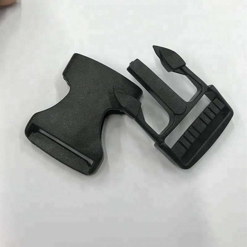 China supplier plastic side release adjustable webbing buckle