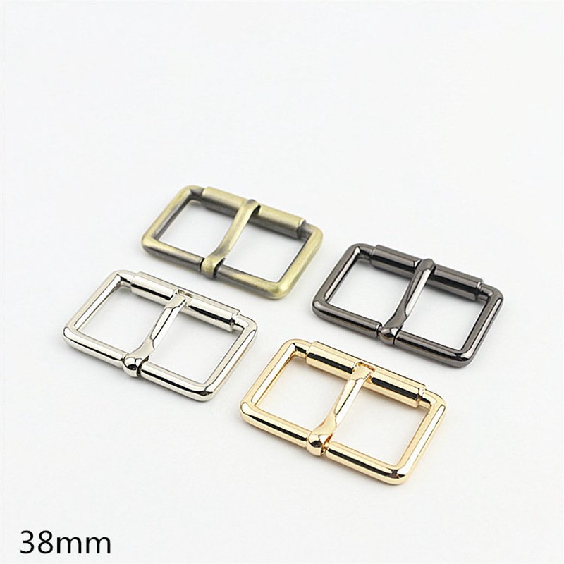 Hot sale cheap price bag accessories leather hardware metal square belt pin buckles strap adjustable buckle metal buckles