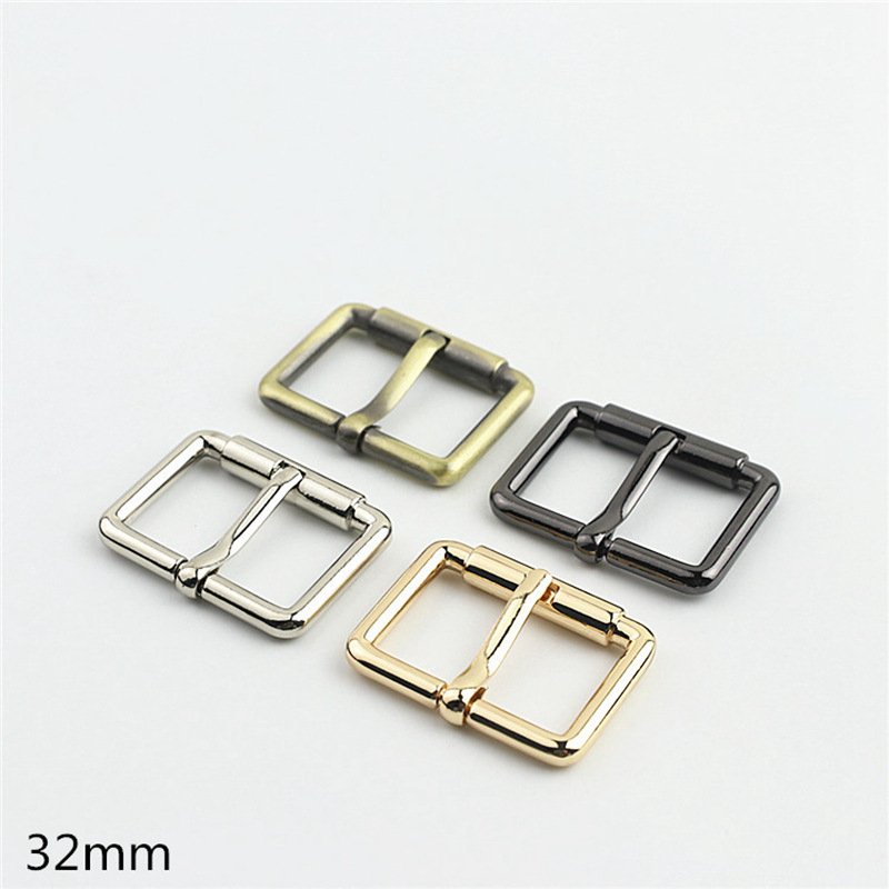 Hot sale cheap price bag accessories leather hardware metal square belt pin buckles strap adjustable buckle metal buckles