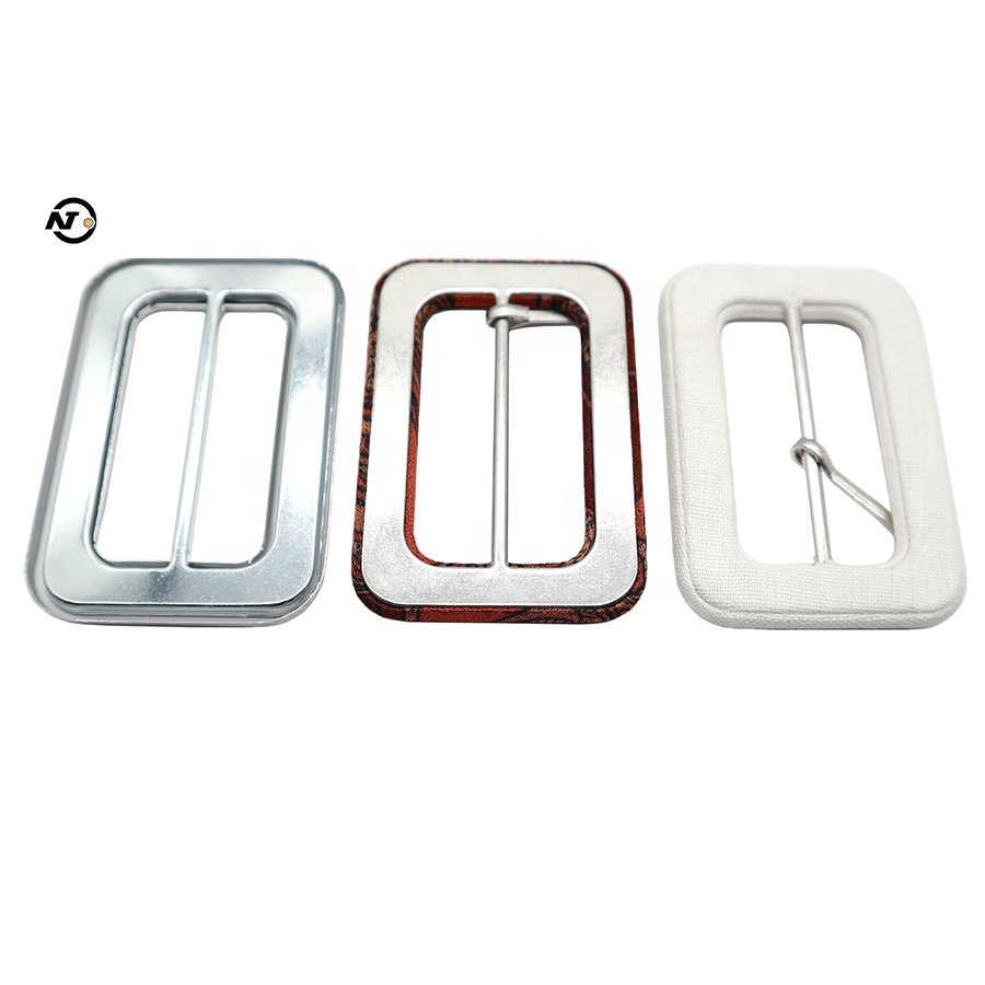 2 inch Aluminum Belt Buckle Blank Buckle Manufacturer For Clothes Covered Buckle