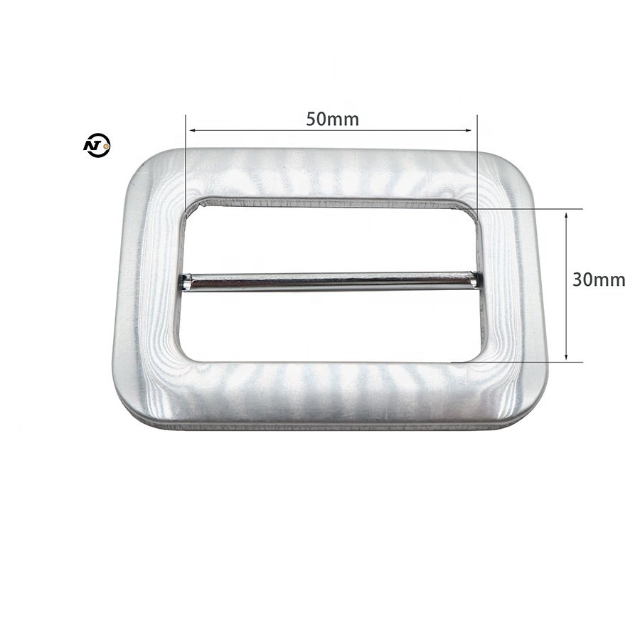 2 inch Aluminum Belt Buckle Blank Buckle Manufacturer For Clothes Covered Buckle