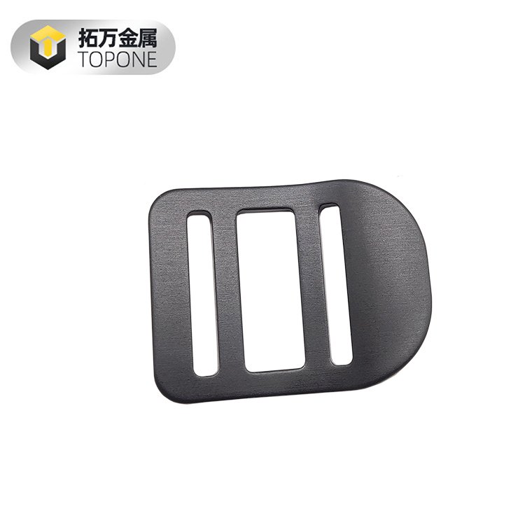 Outdoor Luggage Accessories Aluminium Alloy Shoulder Adjustable Buckle Bending Ladder Lock Buckle Metal
