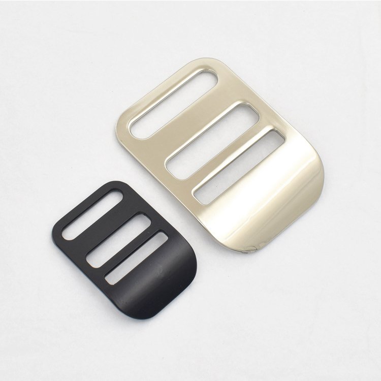 Outdoor Luggage Accessories Aluminium Alloy Shoulder Adjustable Buckle Bending Ladder Lock Buckle Metal