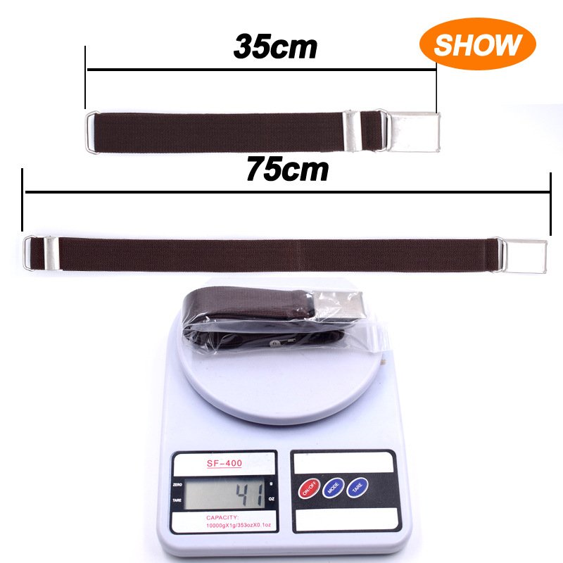 Adjustable Metal Buckle Kids baseball golf Belt Easy Elastic Belt for Boys and Girls Classic Style with Durable Iron Buckle