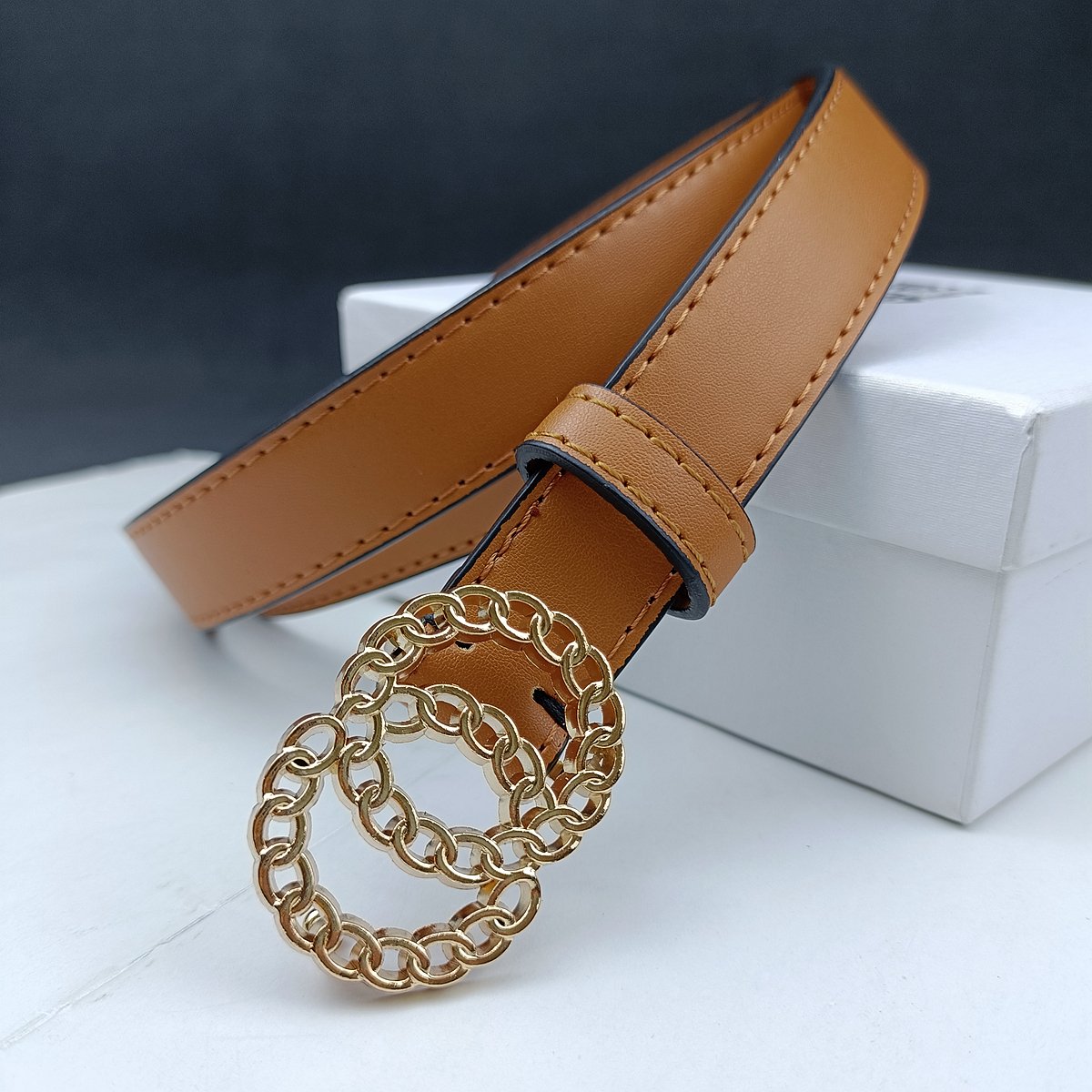 Latest designer belt Custom logo letter buckle 00 cowhide Belt Ladies Vintage Trim Jeans wholesale