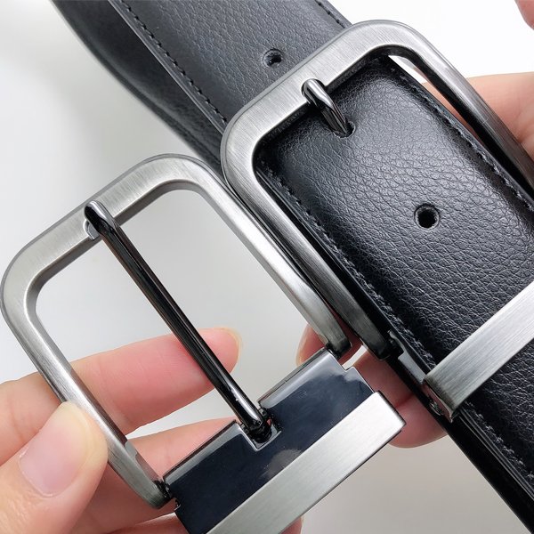 Wholesale Fashion Hardware Bulk Design Clip Clamp Italian Style Zinc Alloy Casting Mens Formal Metal Belt Buckles Man for Split