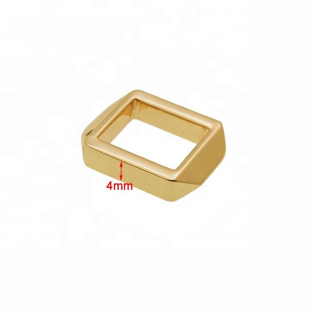 High Quality Square Ring Buckle Custom square Ring metal buckles Zinc Alloy Rectangle Buckle Square Ring for Handbags Purse
