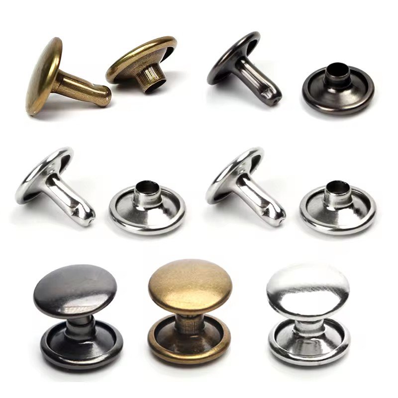 Europe Button Machine Special Mold (12mm+M6) Double-Sided Rivet Installation Tools Nail Buckle Sewing Snap-Fastener Machine Die