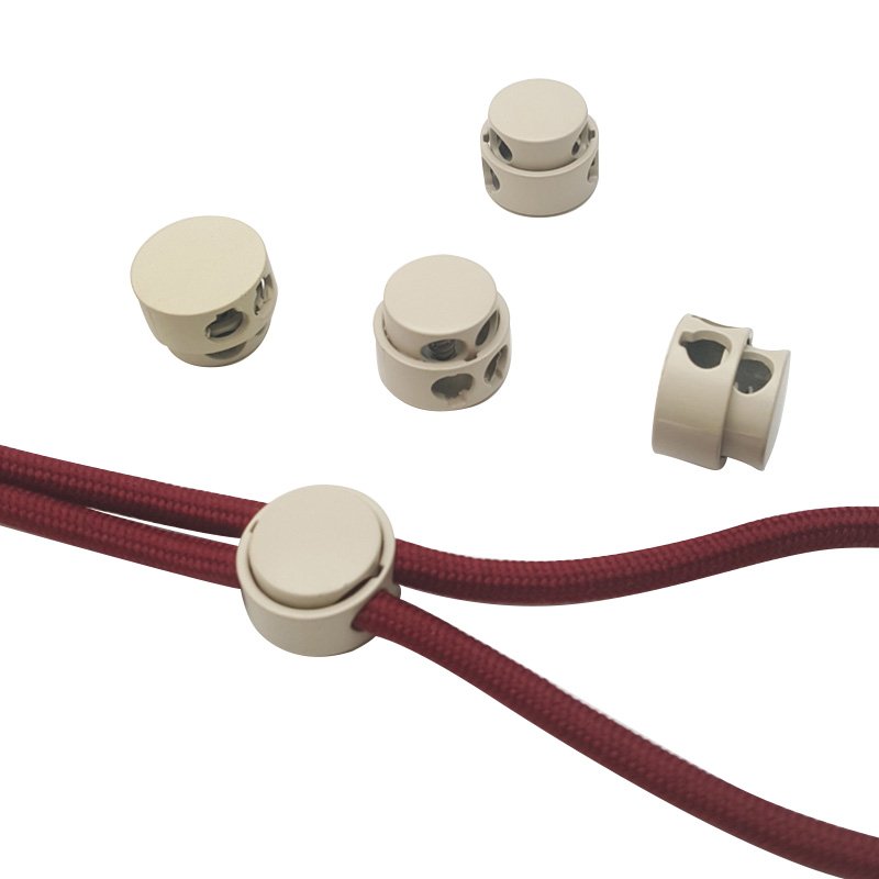 High Quality Metal Cord Stopper Elastic Rope Lock Clip Hoodies Drawstring Spring Buckle For Clothing Accessories